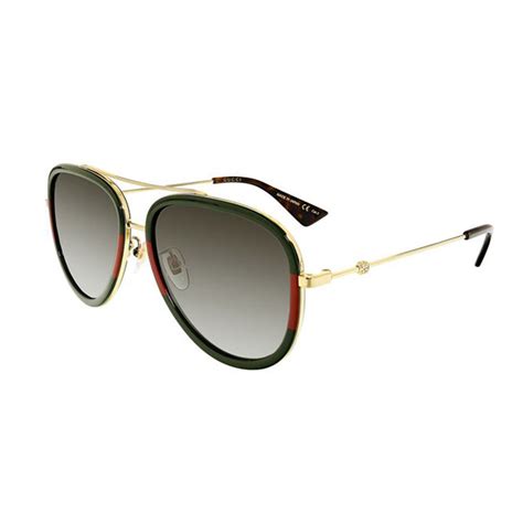 gucci men's web aviator injection sunglasses|gucci sunglasses men sunglass hut.